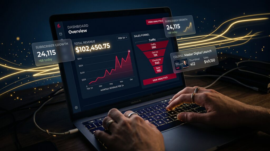 Digital Product Dashboard